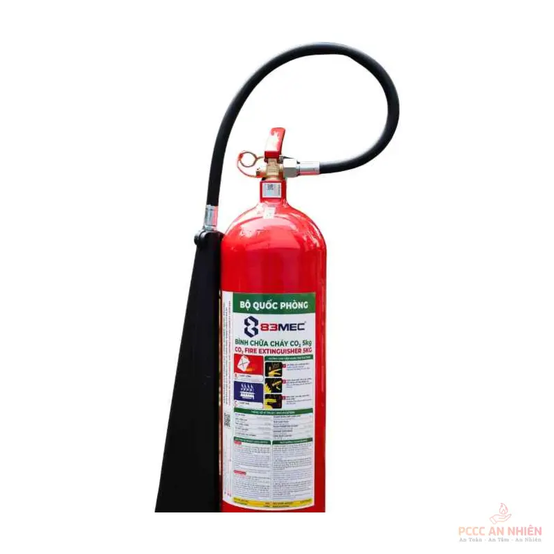 Bình chữa cháy khí CO2 5kg BQP MT5 - PCCC An Nhiên
