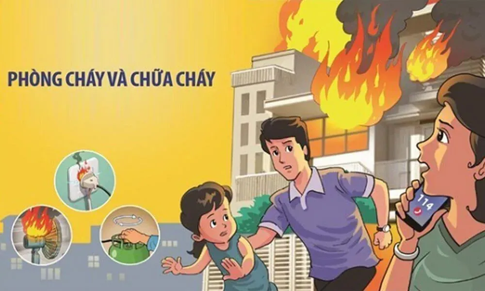 Kỹ năng xử lý khi bị mắc kẹt trong phòng có khói - PCCC An Nhiên