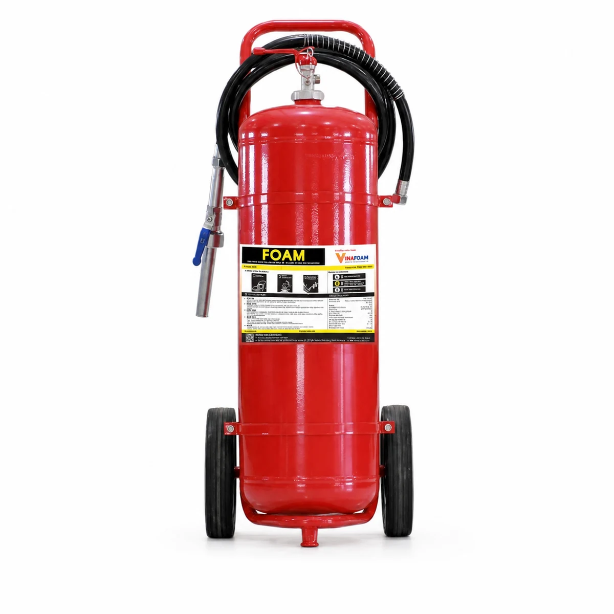 Bình chữa cháy xe đẩy VinaFoam V50-F 50 lít - PCCC An Nhiên