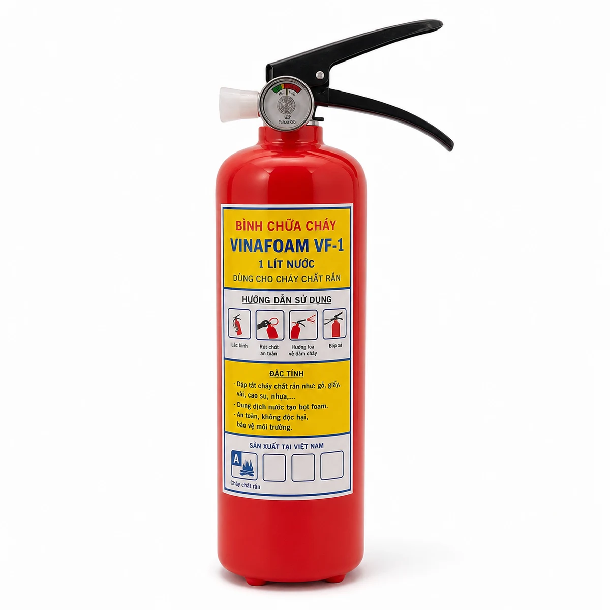 Bình chữa cháy VinaFoam bọt Foam gốc nước VF-1 1 lít - PCCC An Nhiên