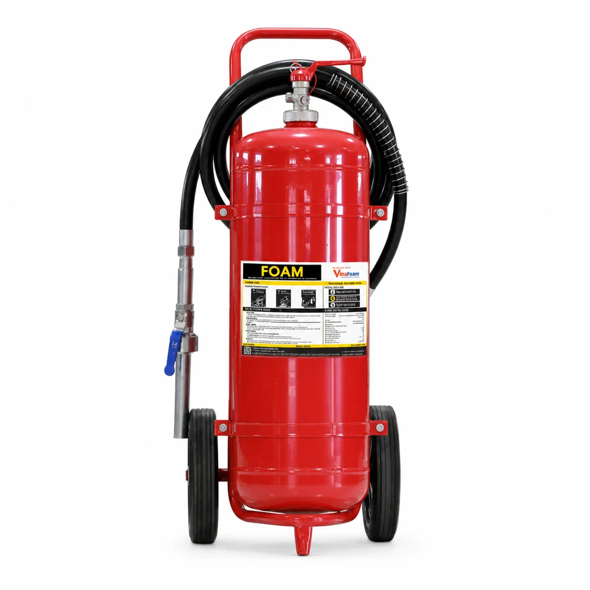 Bình chữa cháy xe đẩy VinaFoam VF-25 25 lít - PCCC An Nhiên