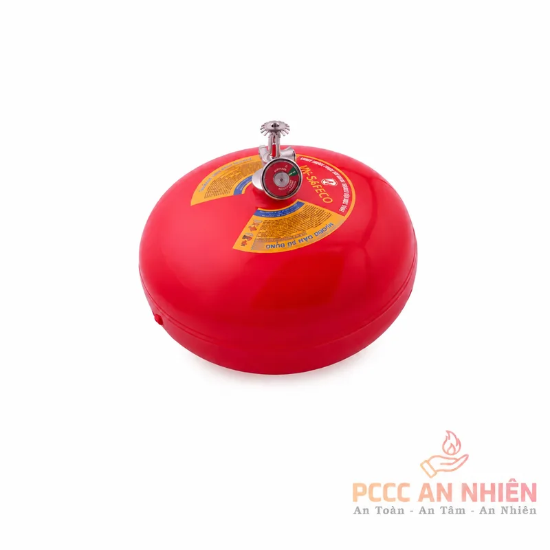Bình cầu chữa cháy tự động 6kg VN-SAFECO - PCCC An Nhiên