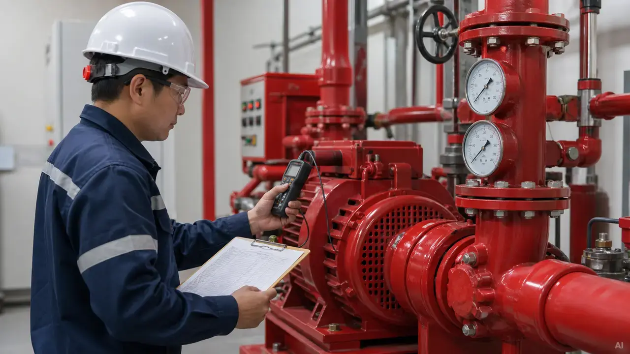 Bảo trì máy bơm chữa cháy: Những hạng mục cần kiểm tra - PCCC An Nhiên