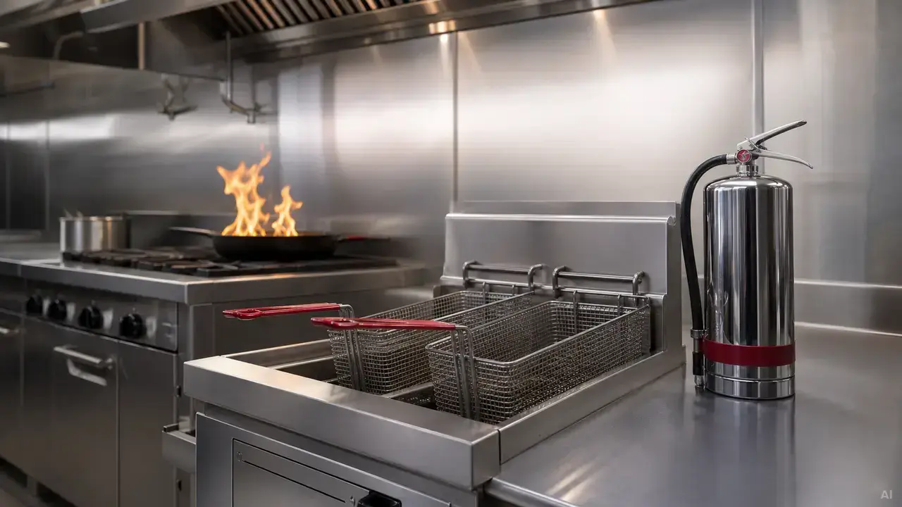 Hóa chất ướt chữa cháy dầu mỡ bếp: Vì sao bình ABC chưa đủ? - PCCC An Nhiên