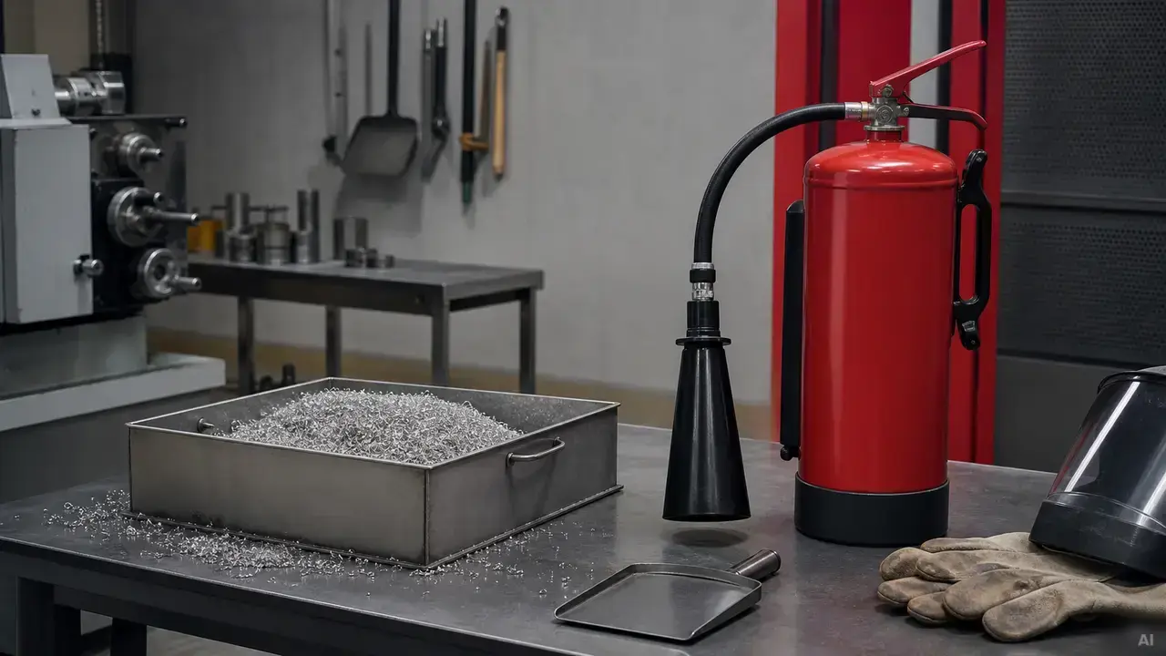Chất chữa cháy kim loại loại D: Không có một loại bột dùng cho mọi kim loại - PCCC An Nhiên