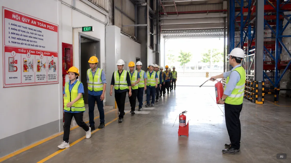 Kiểm soát nguy cơ chập điện trong nhà xưởng