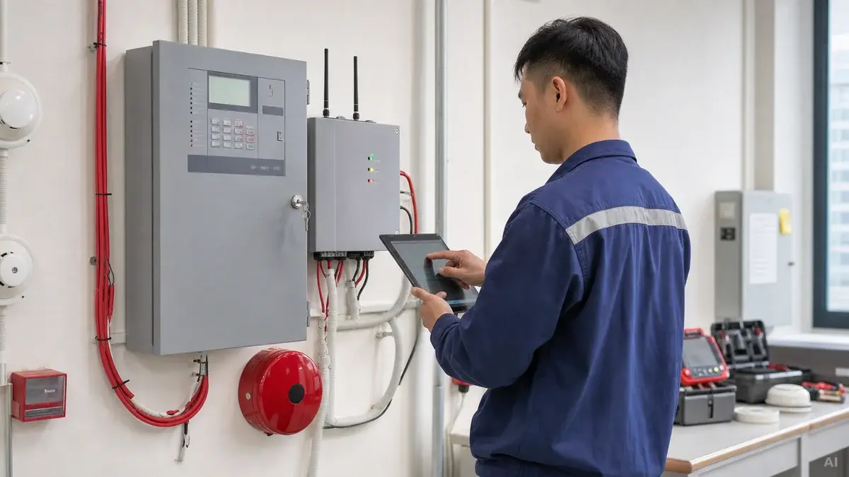 Kết nối thiết bị truyền tin báo cháy với cơ sở dữ liệu PCCC - PCCC An Nhiên