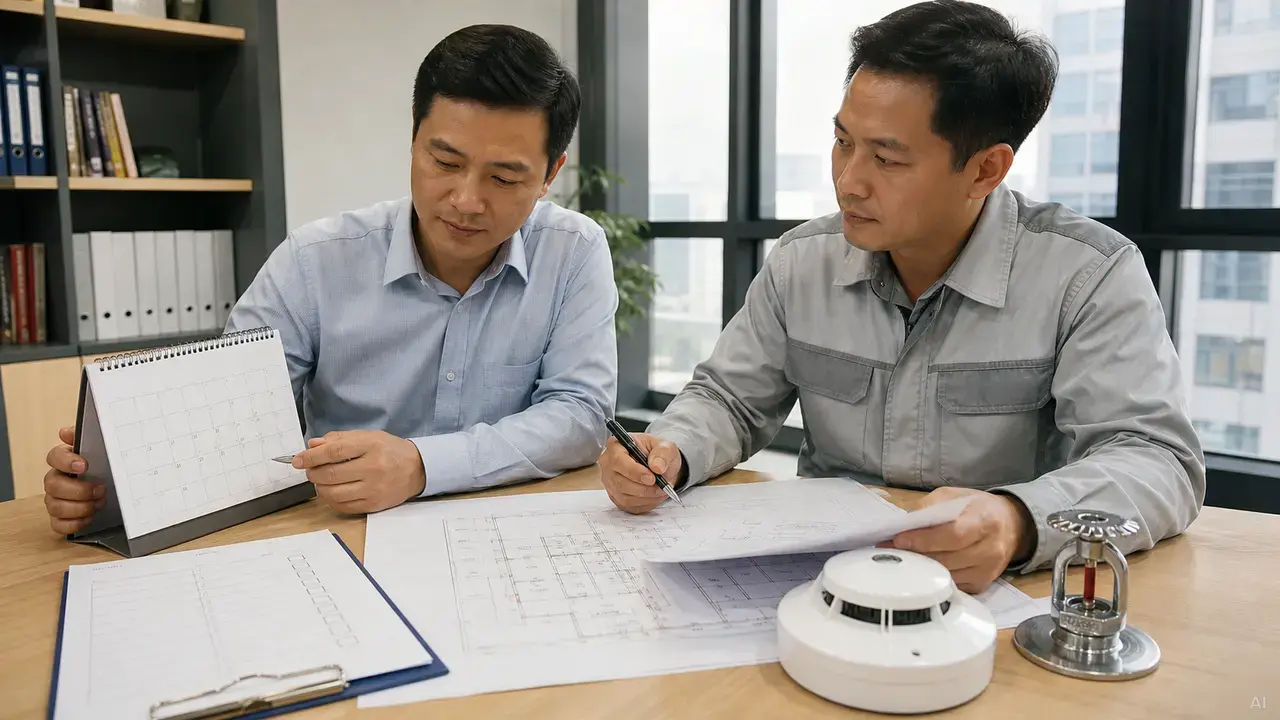 Lập kế hoạch bảo trì hệ thống PCCC theo năm cho doanh nghiệp - PCCC An Nhiên
