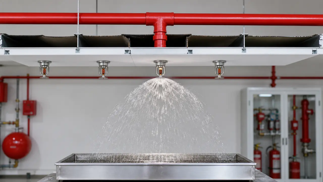 Nguyên lý hoạt động của hệ thống chữa cháy sprinkler - PCCC An Nhiên