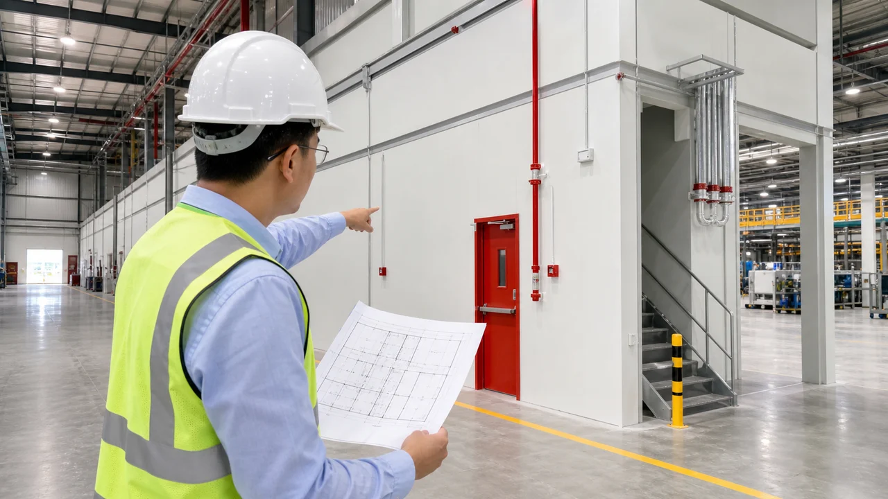 Phân khoang cháy cho nhà xưởng và nhà cao tầng: Bố trí ranh giới thế nào?