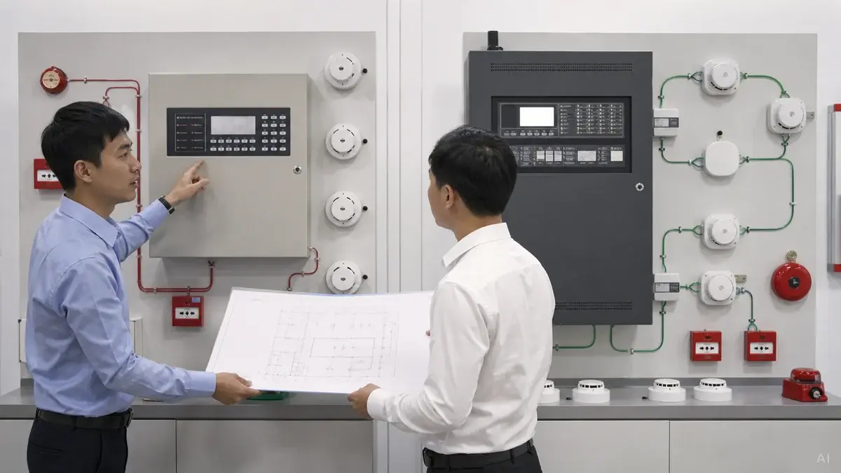 Báo cháy thường và báo cháy địa chỉ: Nên chọn hệ nào? - PCCC An Nhiên