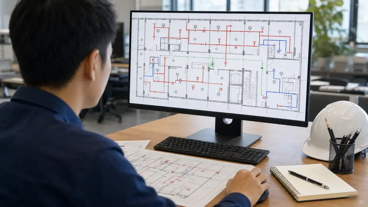Quy trình thiết kế hệ thống PCCC cho công trình xây dựng mới