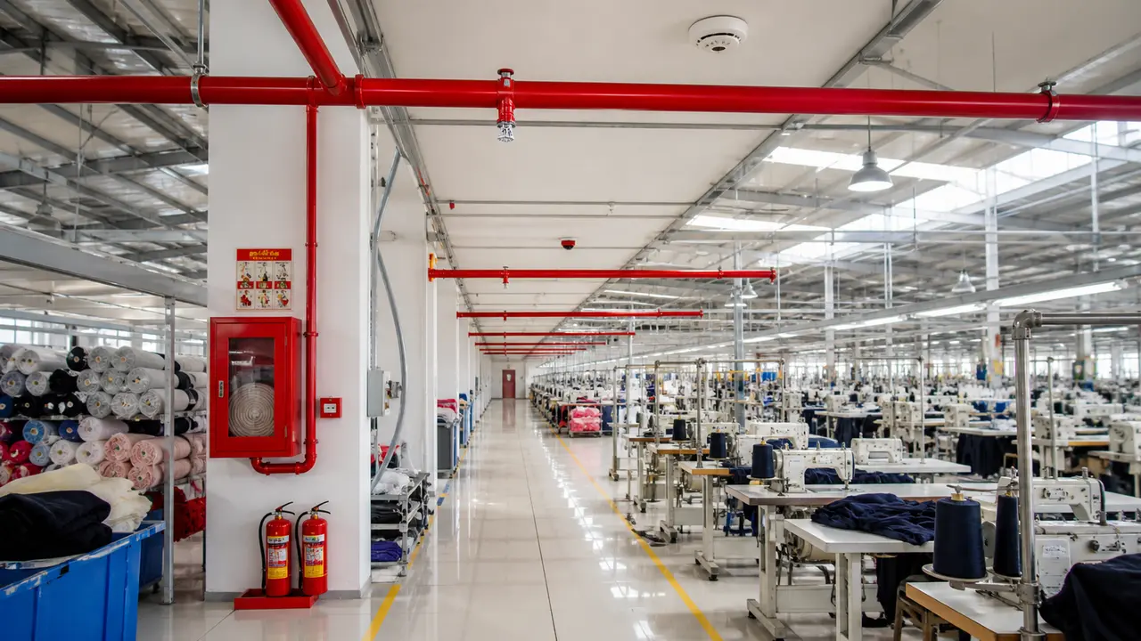 Tư vấn PCCC cho nhà máy dệt may, may mặc - PCCC An Nhiên