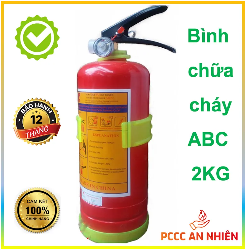 Bình chữa cháy bột ABC 2kg 2