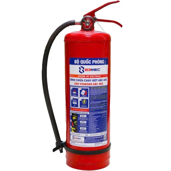 Quy trình nạp sạc bình bột ABC đúng kỹ thuật - PCCC An Nhiên