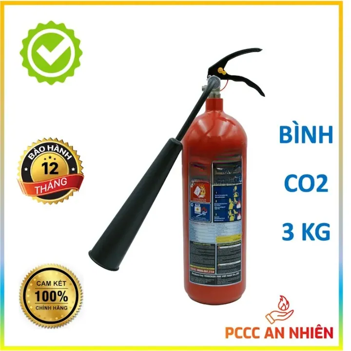Bình chữa cháy CO2 3kg - PCCC An Nhiên