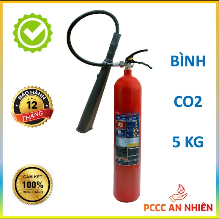 Bình chữa cháy CO2 5kg - PCCC An Nhiên