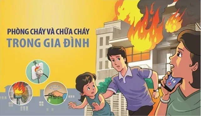 Phòng chống cháy nổ trong nhà ở kết hợp kinh doanh