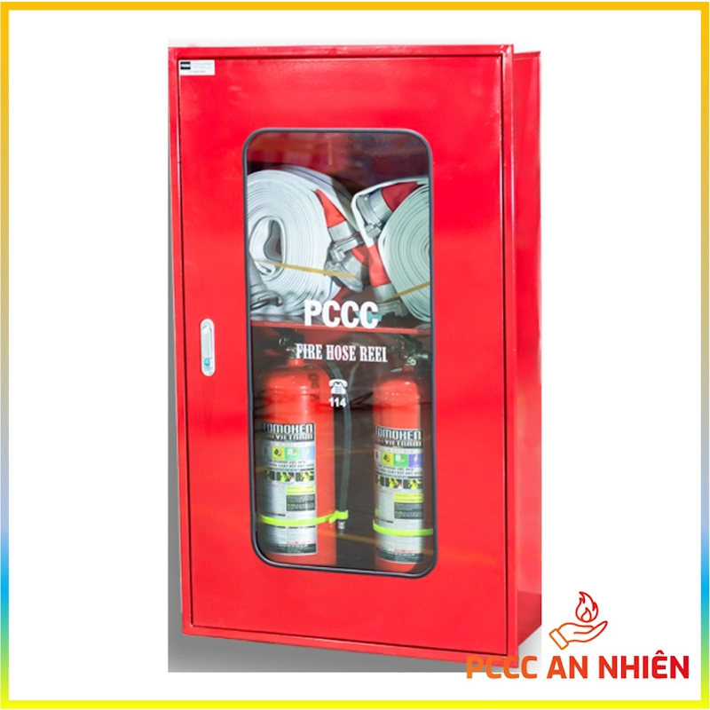 Hình ảnh sản phẩm Tủ chữa cháy Tomoken TMK-BOX-03 kèm vòi