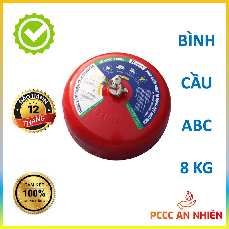 Hình ảnh sản phẩm Bình chữa cháy bột  8kg