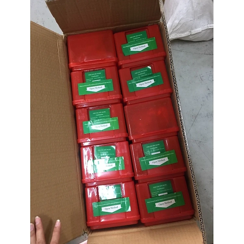 Hình ảnh sản phẩm Mặt nạ thoát hiểm XHZLC40 - Mặt nạ chống khói khi xảy ra hỏa hoạn
