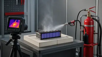 Chữa cháy pin lithium-ion: Bình xách tay có dập được thermal runaway không? - PCCC An Nhiên