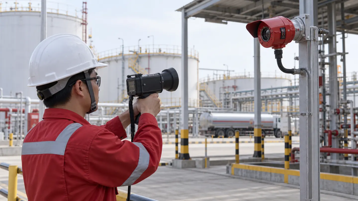 Thi công hệ thống đầu báo lửa - PCCC An Nhiên