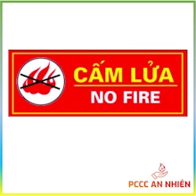 Bảng cấm lửa PCCC bằng mica chất lượng cao