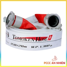 Cuộn vòi chữa cháy Tomoken DN65 1.3MPa 20m chất lượng cao